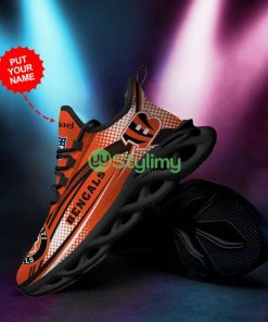 Cincinnati Bengals Custom Personalized Max Soul Sneakers Running Full Printed Sports Running Shoes Product Photo 1