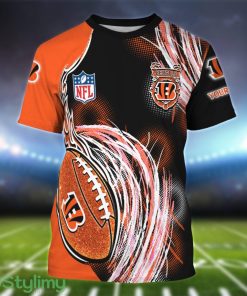 Cincinnati Bengals Personalized Name Sport 3D T-Shirt Product Photo 1