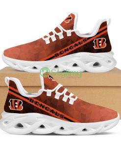 Cincinnati Bengals Polygonal Design Trending Max Soul Clunky Sneaker Shoes For Mens Womens Product Photo 1