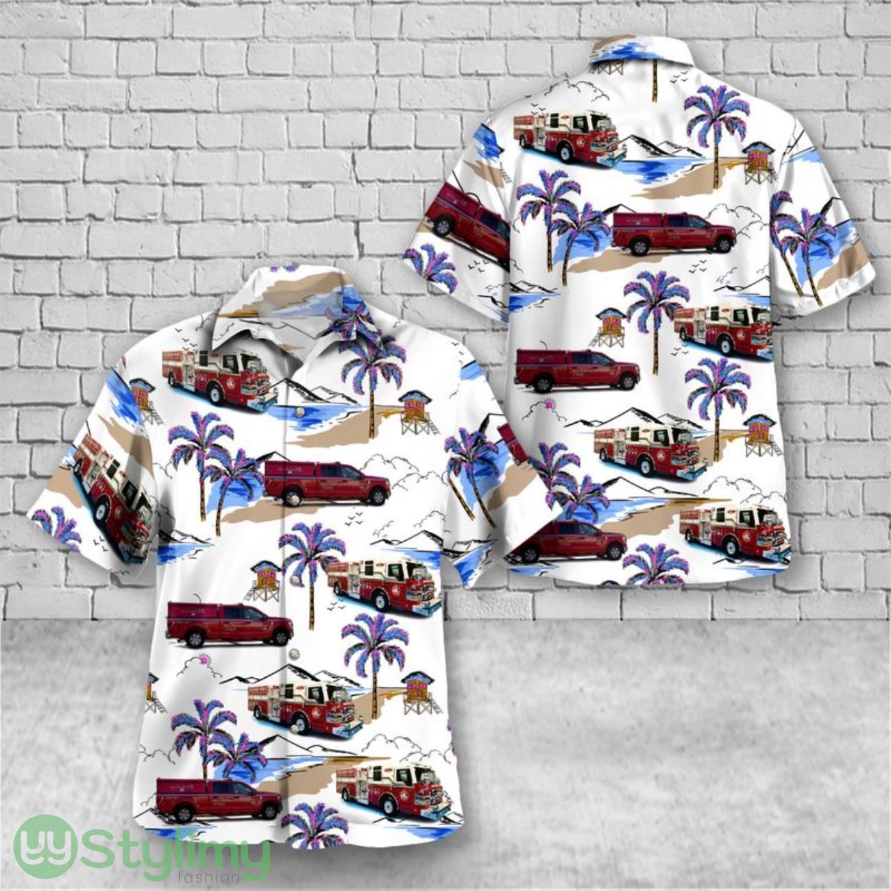 City of North Las Vegas Fire Department, Las Vegas, Nevada 3D Hawaiian Shirt short sleeve Men And Women Shirt 2 City of North Las Vegas Fire Department, Las Vegas, Nevada 3D Hawaiian Shirt short sleeve Men And Women Shirt Product Photo 1