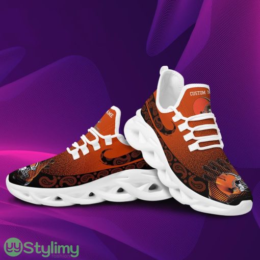 Cleveland Browns Custom Name Sport Max Soul Sneaker Shoes For Fans For Men Women Product Photo 3