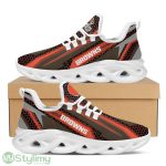 Cleveland Browns Geometric Hexagon Design Trending Max Soul Clunky Sneaker Shoes For Mens WomensAmerican Football Team Fans For Men Women Product Photo 4