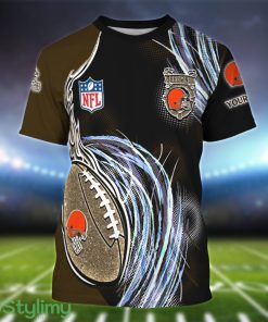 Cleveland Browns Personalized Name Sport 3D T-Shirt Product Photo 1