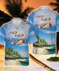 Curtiss BF2C Goshawk Hawaiian Shirt - Curtiss BF2C Goshawk Hawaiian Shirt