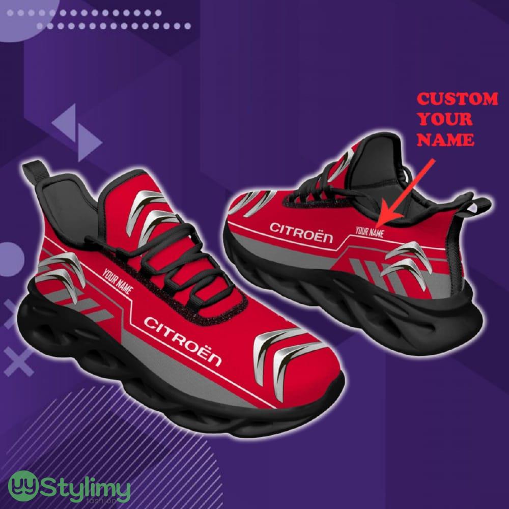 Custom Name Citroen Car Lovers Fans Max Soul Sneakers New Gift Running Shoes Men Women Fans 2 Custom Name Citroen Car Lovers Fans Max Soul Sneakers New Gift Running Shoes Men Women Fans - Citroen Chunky Shoes Car Personlized Photo 2
