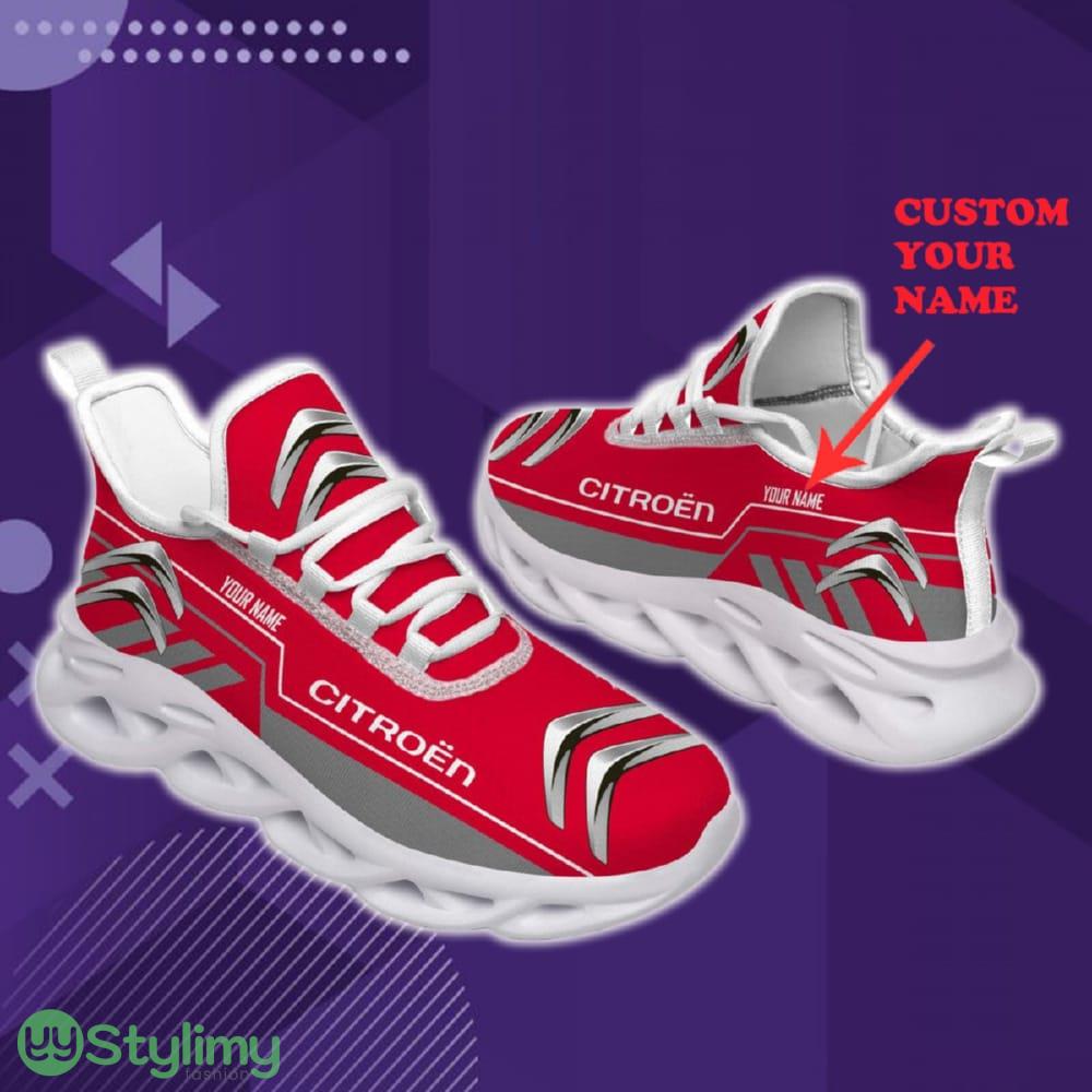 Custom Name Citroen Car Lovers Fans Max Soul Sneakers New Gift Running Shoes Men Women Fans 4 Custom Name Citroen Car Lovers Fans Max Soul Sneakers New Gift Running Shoes Men Women Fans - Citroen Chunky Shoes Car Personlized Photo 1