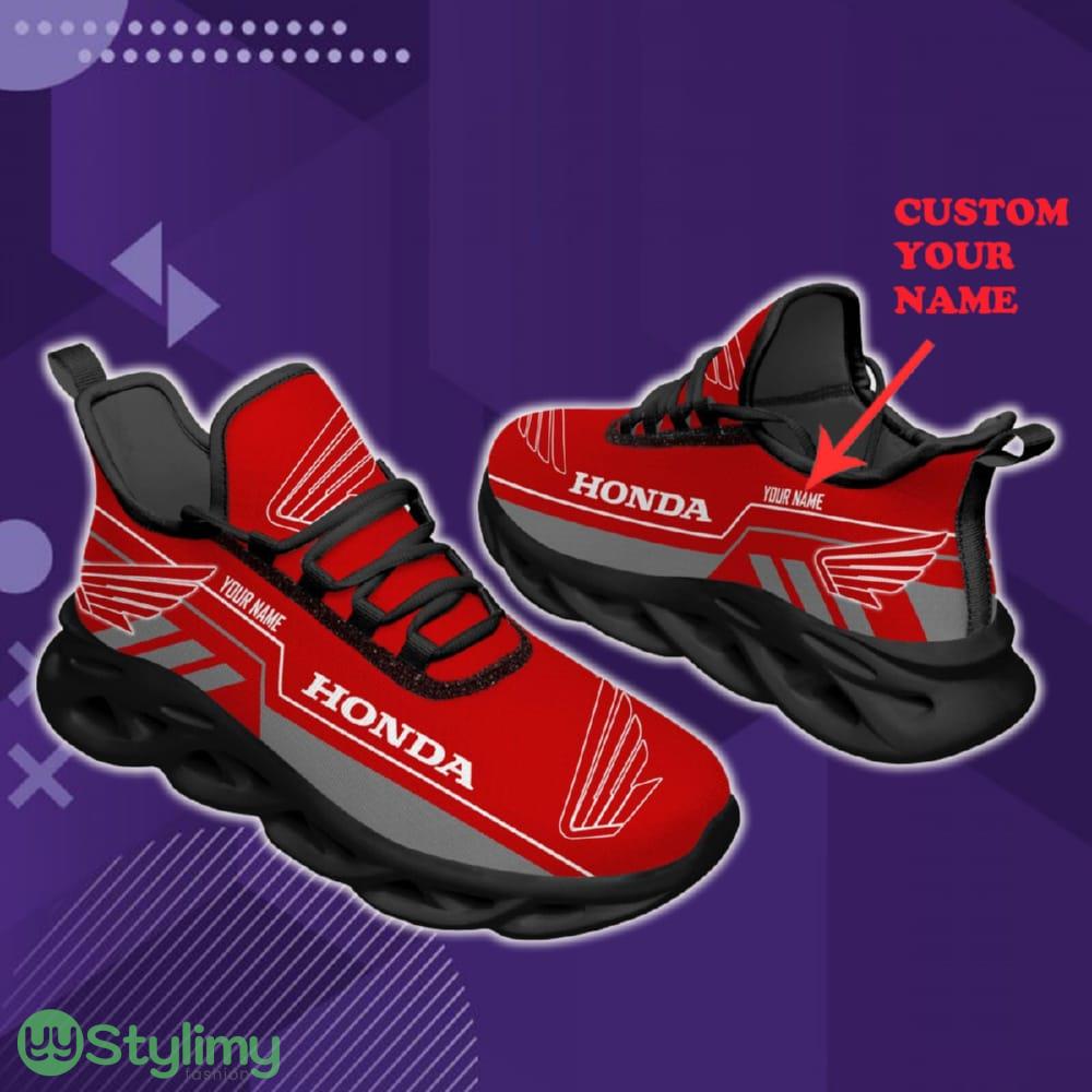 Custom Name Honda Motorcycle Car Lovers Fans Max Soul Sneakers New Gift Running Shoes Men Women Fans 2 Custom Name Honda Motorcycle Car Lovers Fans Max Soul Sneakers New Gift Running Shoes Men Women Fans - Honda Motorcycle Chunky Shoes Car Personlized Photo 2