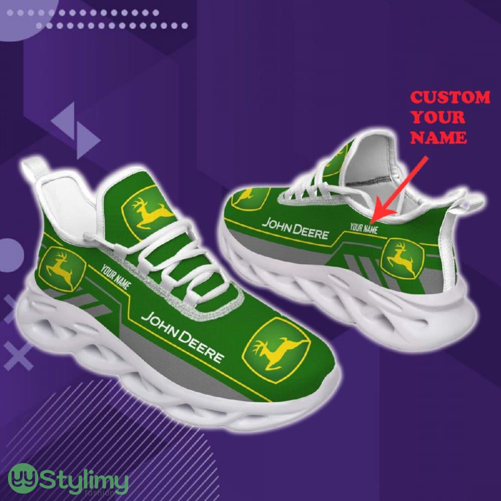 Custom Name John Deere Car Lovers Fans Max Soul Sneakers New Gift Running Shoes Men Women Fans 4 Custom Name John Deere Car Lovers Fans Max Soul Sneakers New Gift Running Shoes Men Women Fans - John Deere Chunky Shoes Car Personlized Photo 1