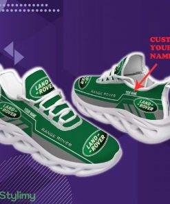 Custom Name Land Rover Car Lovers Fans Max Soul Sneakers New Gift Running Shoes Men Women Fans - Land Rover Chunky Shoes Car Personlized Photo 1