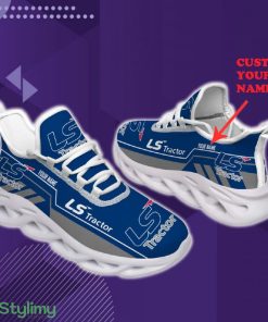 Custom Name LS Tractor Car Lovers Fans Max Soul Sneakers New Gift Running Shoes Men Women Fans - LS Tractor Chunky Shoes Car Personlized Photo 1