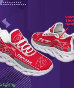 Custom Name Mahindra Car Lovers Fans Max Soul Sneakers New Gift Running Shoes Men Women Fans - Mahindra Chunky Shoes Car Personlized Photo 1