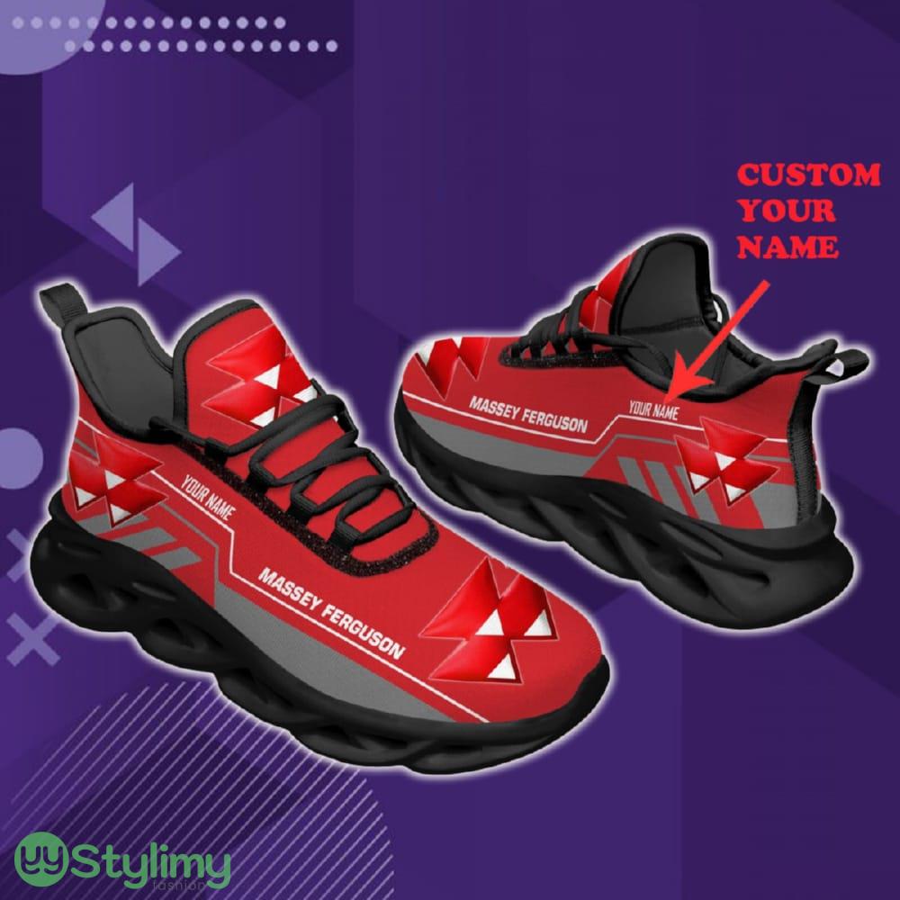 Custom Name Massey Ferguson Car Lovers Fans Max Soul Sneakers New Gift Running Shoes Men Women Fans 2 Custom Name Massey Ferguson Car Lovers Fans Max Soul Sneakers New Gift Running Shoes Men Women Fans - Massey Ferguson Chunky Shoes Car Personlized Photo 2