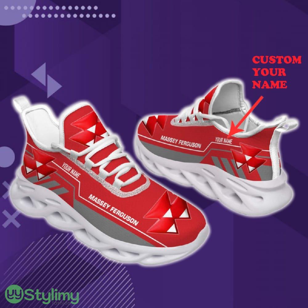 Custom Name Massey Ferguson Car Lovers Fans Max Soul Sneakers New Gift Running Shoes Men Women Fans 4 Custom Name Massey Ferguson Car Lovers Fans Max Soul Sneakers New Gift Running Shoes Men Women Fans - Massey Ferguson Chunky Shoes Car Personlized Photo 1