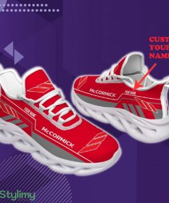Custom Name McCormick Car Lovers Fans Max Soul Sneakers New Gift Running Shoes Men Women Fans - McCormick Chunky Shoes Car Personlized Photo 1