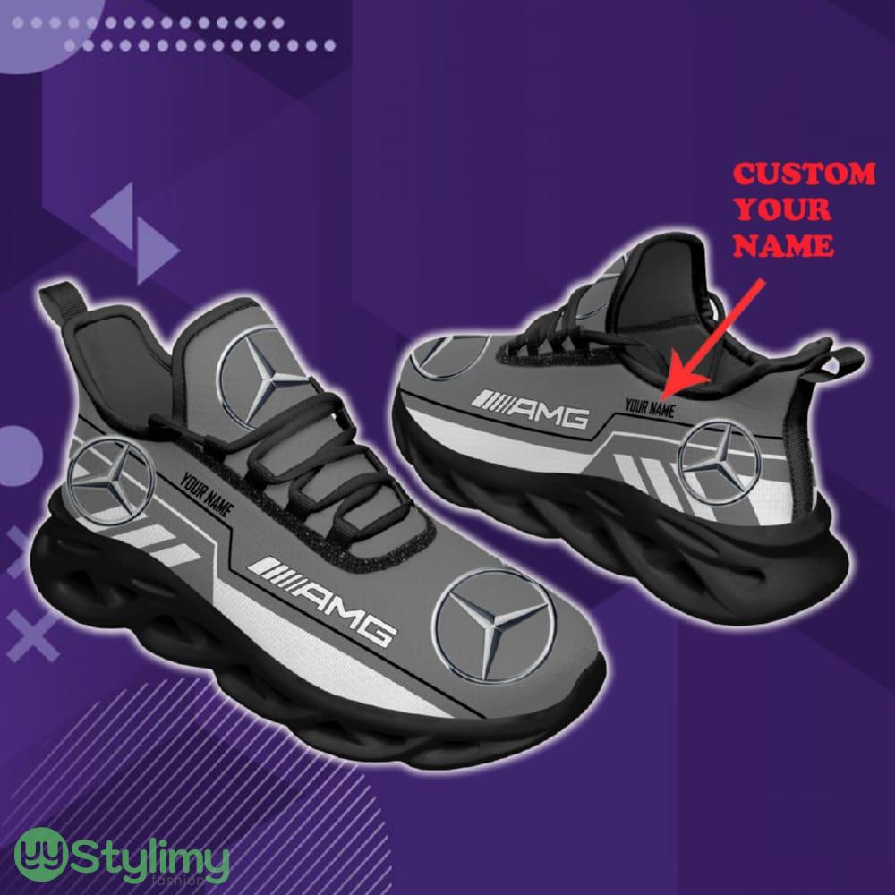 Custom Name Mercedes-AMG Car Lovers Fans Max Soul Sneakers New Gift Running Shoes Men Women Fans 2 Custom Name Mercedes-AMG Car Lovers Fans Max Soul Sneakers New Gift Running Shoes Men Women Fans - Mercedes-AMG Chunky Shoes Car Personlized Photo 2