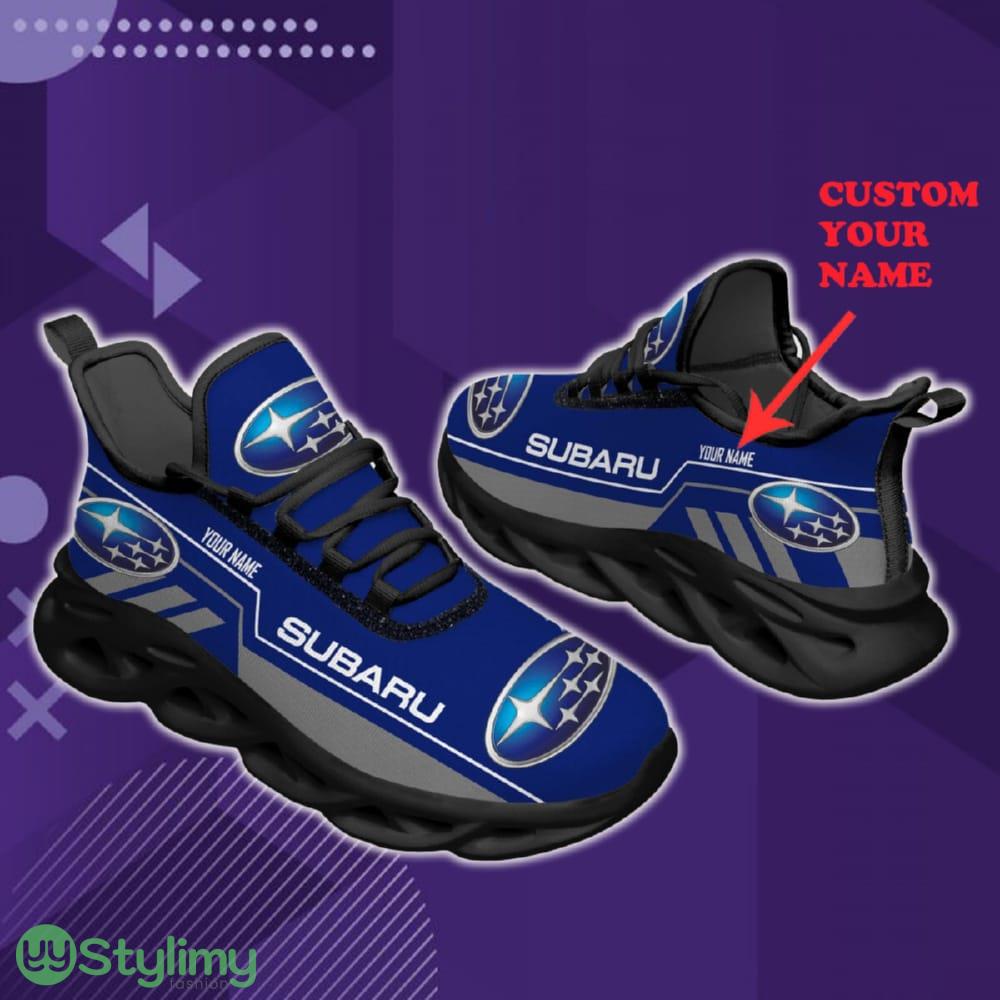 Custom Name Subaru Car Lovers Fans Max Soul Sneakers New Gift Running Shoes Men Women Fans 2 Custom Name Subaru Car Lovers Fans Max Soul Sneakers New Gift Running Shoes Men Women Fans - Subaru Chunky Shoes Car Personlized Photo 2