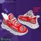 Custom Name Yamaha Red Car Lovers Fans Max Soul Sneakers New Gift Running Shoes Men Women Fans - Yamaha Red Chunky Shoes Car Personlized Photo 2