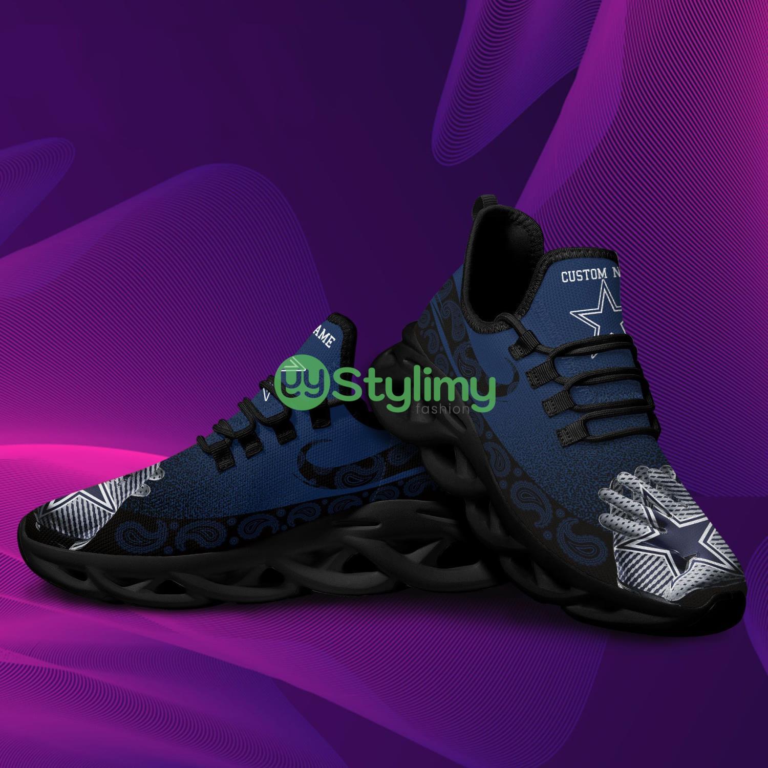 Dallas Cowboys Custom Name Sport Max Soul Sneaker Shoes For Fans For Men Women 6 Dallas Cowboys Custom Name Sport Max Soul Sneaker Shoes For Fans For Men Women Product Photo 6