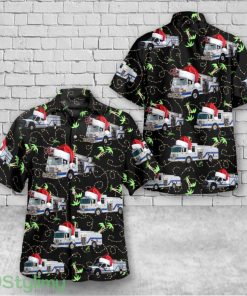 DeLand, Volusia County, Florida, Deland Fire Department Christmas 3D Hawaiian Shirt short sleeve Men And Women Shirt Product Photo 1
