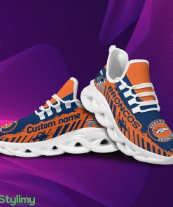 Denver Broncos Americanfootball Team Helmet Custom Name Men And Women Max Soul Sneakers Shoes For Fans - Denver Broncos Americanfootball Team Helmet Men And Max Soul Sneakers Shoes_4