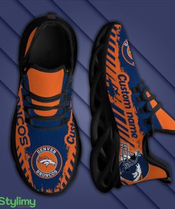 Denver Broncos Americanfootball Team Helmet Custom Name Men And Women Max Soul Sneakers Shoes For Fans - Denver Broncos Americanfootball Team Helmet Men And Max Soul Sneakers Shoes_8