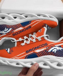 Denver Broncos Max Soul Sneakers Stride Men And Women Running Shoes - Denver Broncos Max Soul Sneakers Sports Shoes_1
