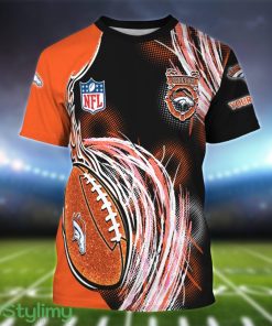 Denver Broncos Personalized Name Sport 3D T-Shirt Product Photo 1