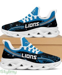 Detroit Lions Splash Colors Design Trending Max Soul Clunky Sneaker Shoes For Mens Womens Product Photo 1