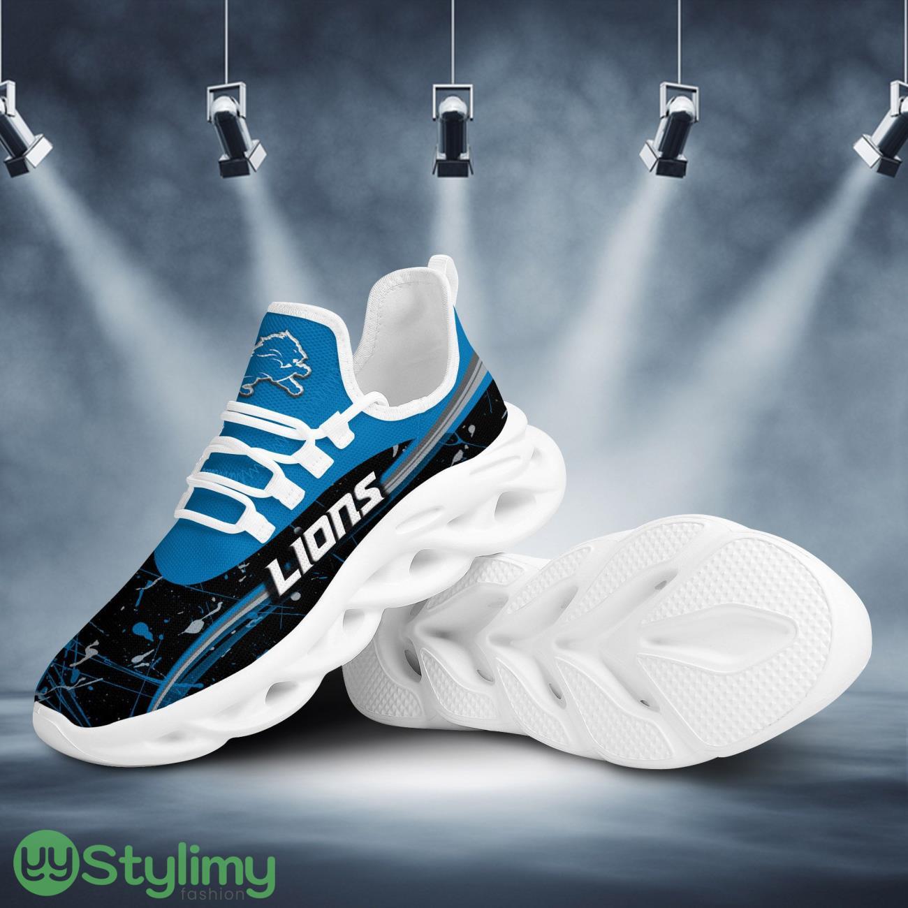Detroit Lions Splash Colors Design Trending Max Soul Clunky Sneaker Shoes For Mens Womens 4 Detroit Lions Splash Colors Design Trending Max Soul Clunky Sneaker Shoes For Mens Womens Product Photo 4