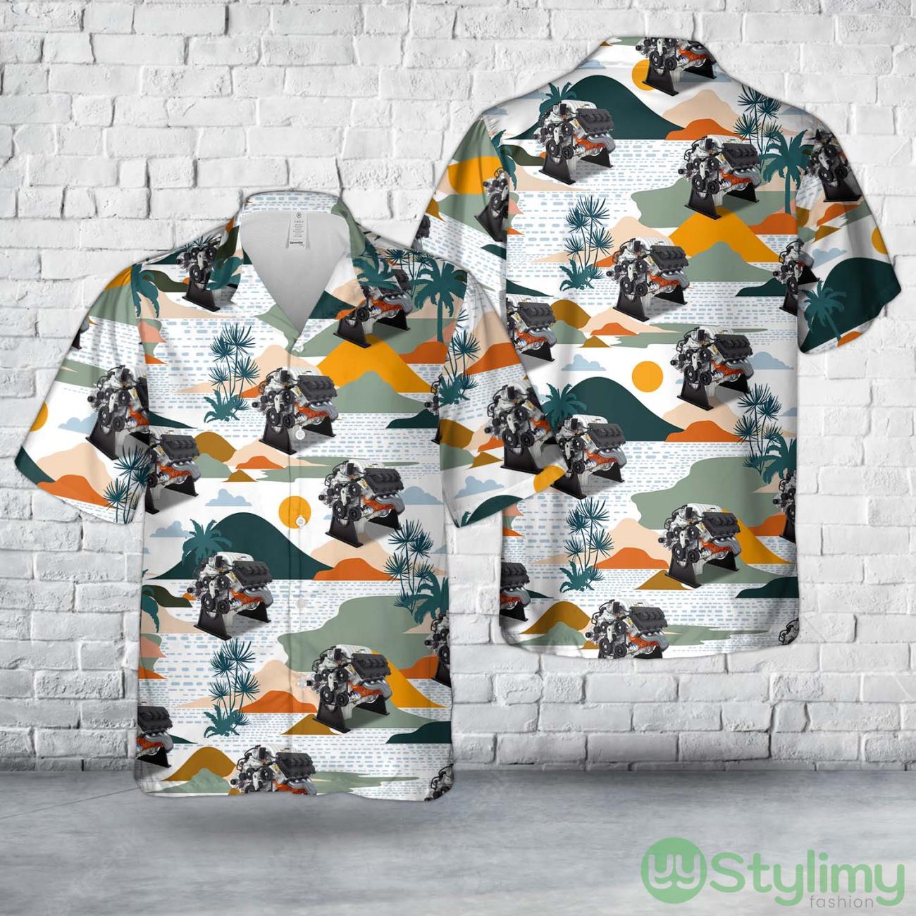 Dodge Challenger SRT Engine Hawaiian Shirt 3D All Over Printed Summer Shirt 2 Dodge Challenger SRT Engine Hawaiian Shirt 3D All Over Printed Summer Shirt Product Photo 1