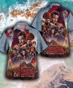 Dungeons Dragons Honor Among Thieves Latest Beach Hawaiian Shirt And Short Combo Men And Women Gift - Dnd Honor Among Thieves 2023 Hawaii Shirt_1