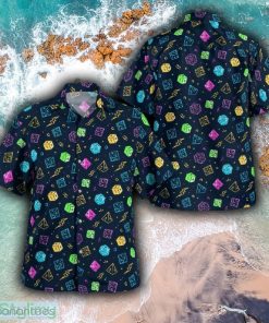 Dungeons Dragons Organic Brand New Aloha Hawaiian Shirt And Short Combo For Men And Women - DnD Hawaiian Shirt_1