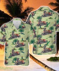 Early American Trains Virginia and Truckee No. 20 Tahoe Hawaiian Shirt - Early American Trains Virginia and Truckee No. 20 Tahoe Hawaiian Shirt