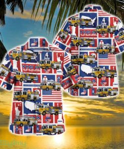 East Windsor, New Jersey, East Windsor Fire Company #2, 4th Of July Hawaiian Shirt - East Windsor, New Jersey, East Windsor Fire Company #2, 4th Of July Hawaiian Shirt