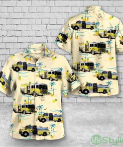 Efland, North Carolina, Efland Fire Department Hawaiian Shirt 3D Short Sleeve Shirt Product Photo 1