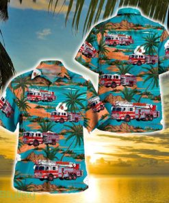Falmouth, Massachusetts, Falmouth Fire Department Hawaiian Shirt - Falmouth, Massachusetts, Falmouth Fire Department Hawaiian Shirt