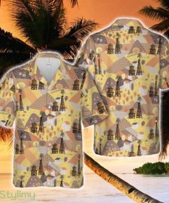 Farm Windmill and Water Tank Hawaiian Shirt - Farm Windmill and Water Tank Hawaiian Shirt