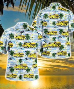 FDNY 1980 AMERICAN LAFRANCE ENGINE 65 - MANHATTAN Hawaiian Shirt - FDNY 1980 AMERICAN LAFRANCE ENGINE 65 - MANHATTAN Hawaiian Shirt