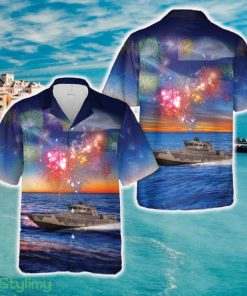 Finnish Navy Merivoimat Jehu-class Landing Craft, Independence Day Hawaiian Shirt - Finnish Navy Merivoimat Jehu-class Landing Craft, Independence Day Hawaiian Shirt