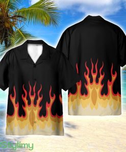 Fire Hot Rod Flames Cosplay Costume AOP Hawaiian Shirt Beach Lover Gift Men And Women Shirt Product Photo 1