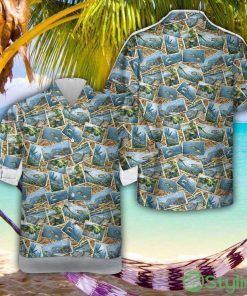 Fish Postcard Toss 3D Hawaiian Shirt Style Gift For Men Women Product Photo 1