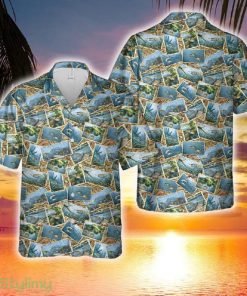 Fish Postcard Toss Hawaiian Shirt - Fish Postcard Toss Hawaiian Shirt