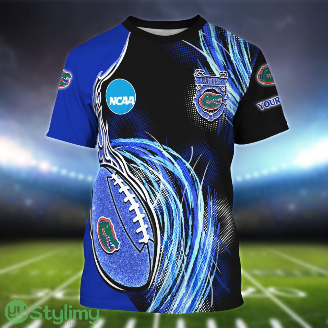 Florida Gators Personalized Name Sport 3D T-Shirt 1 Florida Gators Personalized Name Sport 3D T-Shirt Product Photo 1