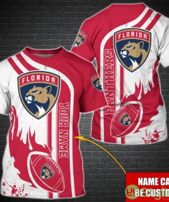 Florida Panthers NHL Custom Name Special T-Shirt For Fans Product Photo 1