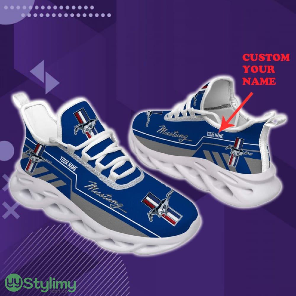 Ford Mustang Car Lovers Fans Max Soul Sneakers New Gift Running Shoes Men Women Fans 4 Ford Mustang Car Lovers Fans Max Soul Sneakers New Gift Running Shoes Men Women Fans - Ford Mustang Chunky Shoes Car Personlized Photo 1