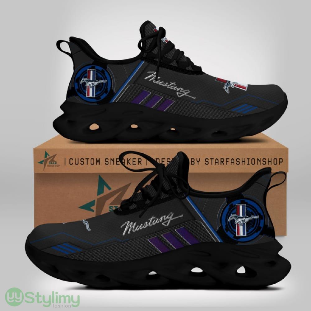 Ford Mustang Car Running Shoes Runway For Fans Max Soul Sneakers Men And Women Gift 2 Ford Mustang Car Running Shoes Runway For Fans Max Soul Sneakers Men And Women Gift - Ford Mustang Max Soul Shoes Car Photo 2