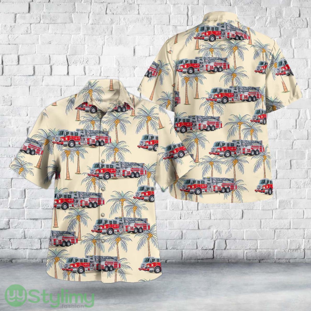 Freehold, New Jersey, Freehold Township Fire District No.1 3D Hawaiian Shirt short sleeve Men And Women Shirt 2 Freehold, New Jersey, Freehold Township Fire District No.1 3D Hawaiian Shirt short sleeve Men And Women Shirt Product Photo 1