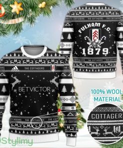 Fulham FC Since 1879 3D Ugly Christmas Sweater Product Photo 1