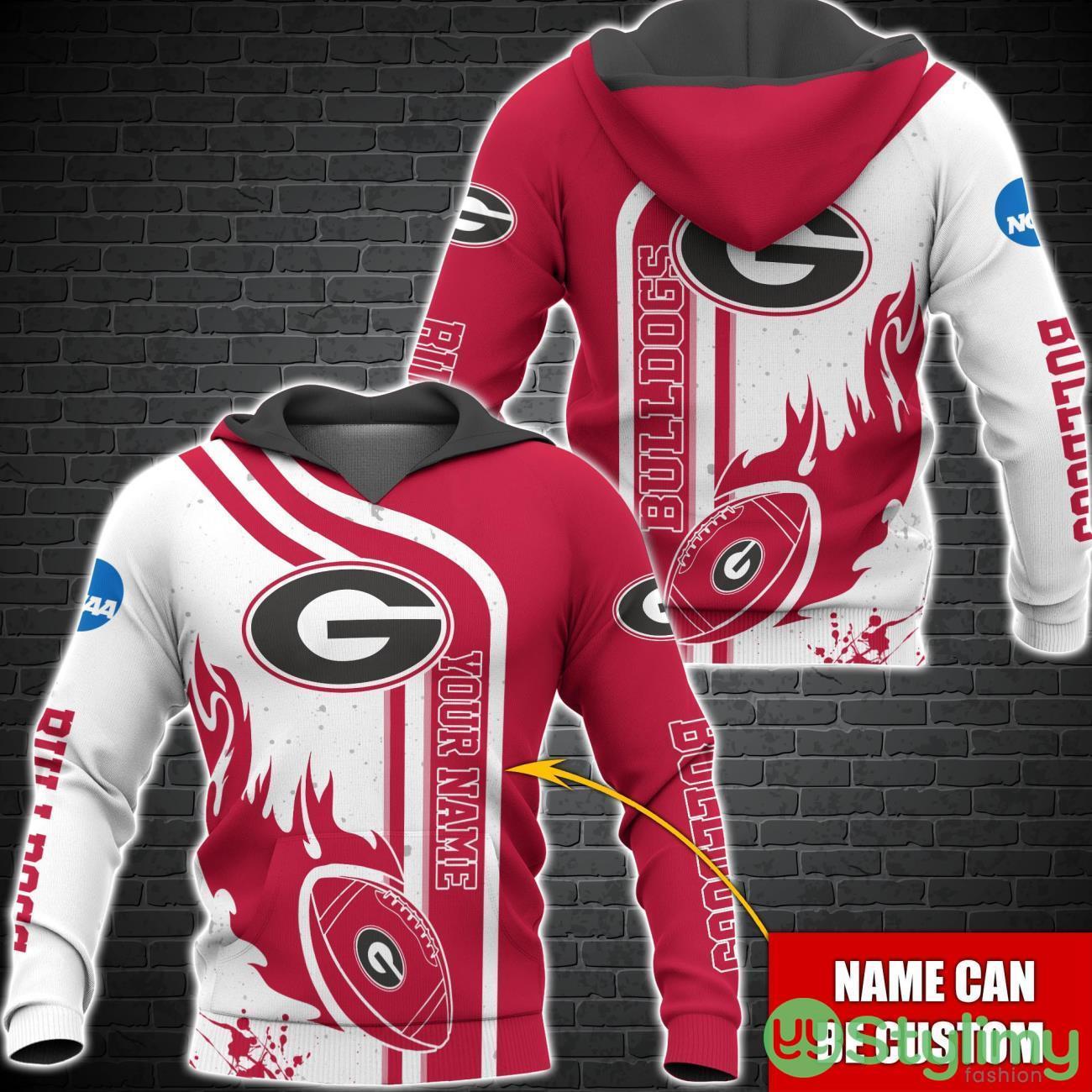 Georgia Bulldogs NCAA1 Custom Name 3D Hoodie All Over Printed 6 Georgia Bulldogs NCAA1 Custom Name 3D Hoodie All Over Printed Product Photo 1
