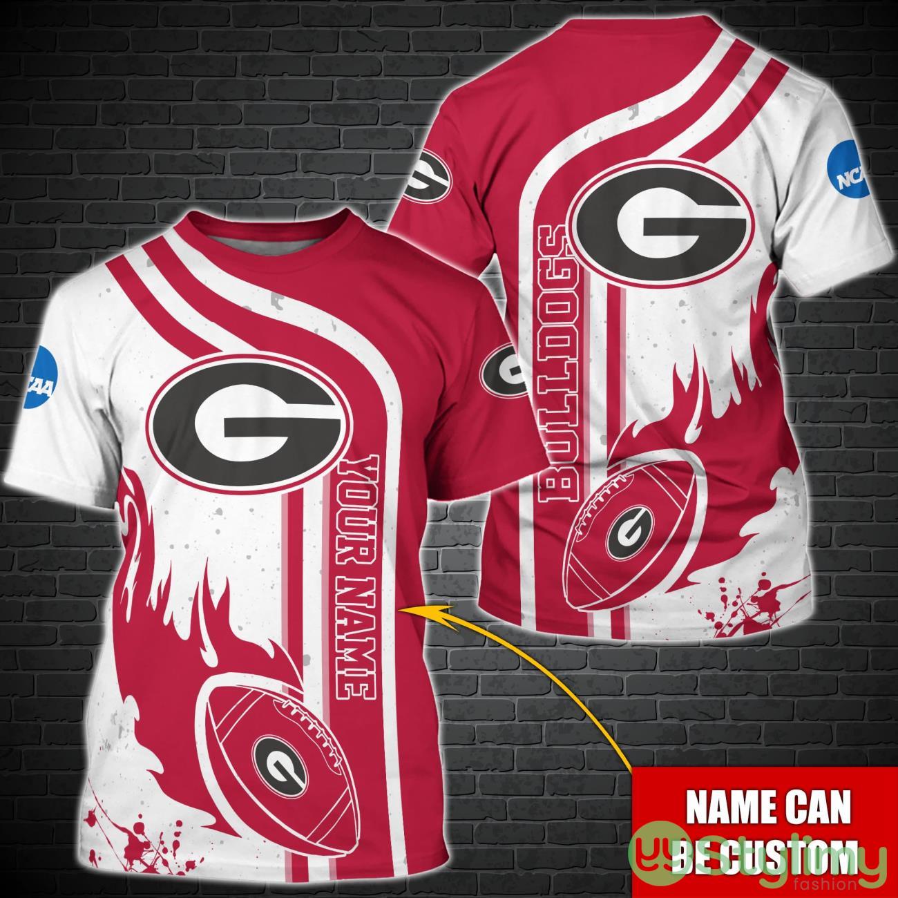 Georgia Bulldogs NCAA1 Custom Name Special T-Shirt For Fans 2 Georgia Bulldogs NCAA1 Custom Name Special T-Shirt For Fans Product Photo 1